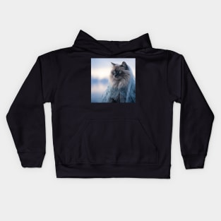 Arctic Birman Kids Hoodie